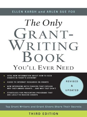 cover image of The Only Grant-Writing Book You'll Ever Need